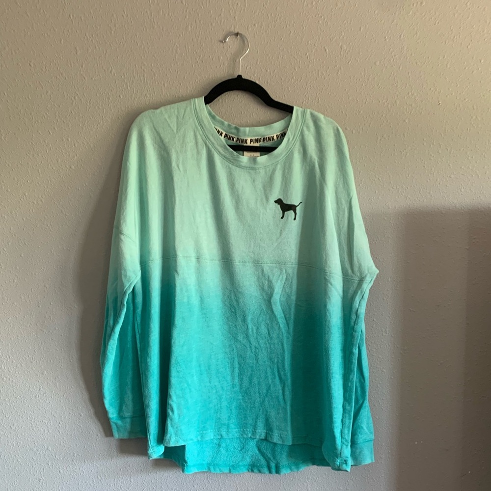 SOLD PINK Victoria’s Secret Ombré Pullover